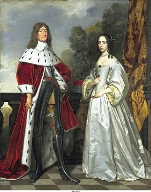 Картина Король та королева 3 - Парні старовинні 